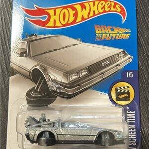 Hot Wheels Back to the Future DeLorean Time Machine Hover Mode